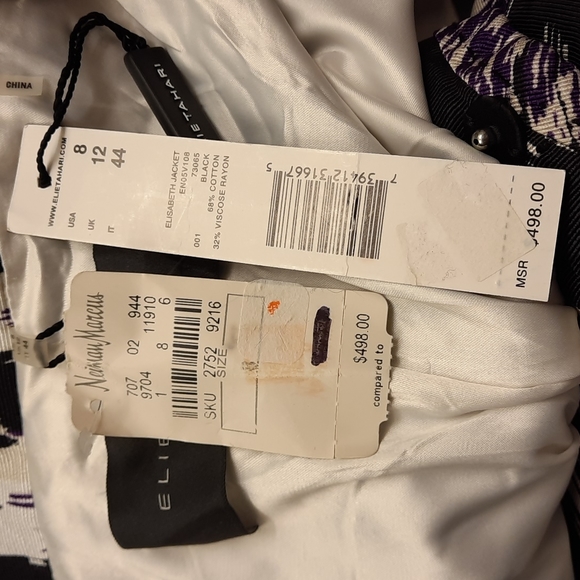 NWT, Elie Tahari Vintage Elisabeth Jacket - Picture 9 of 11